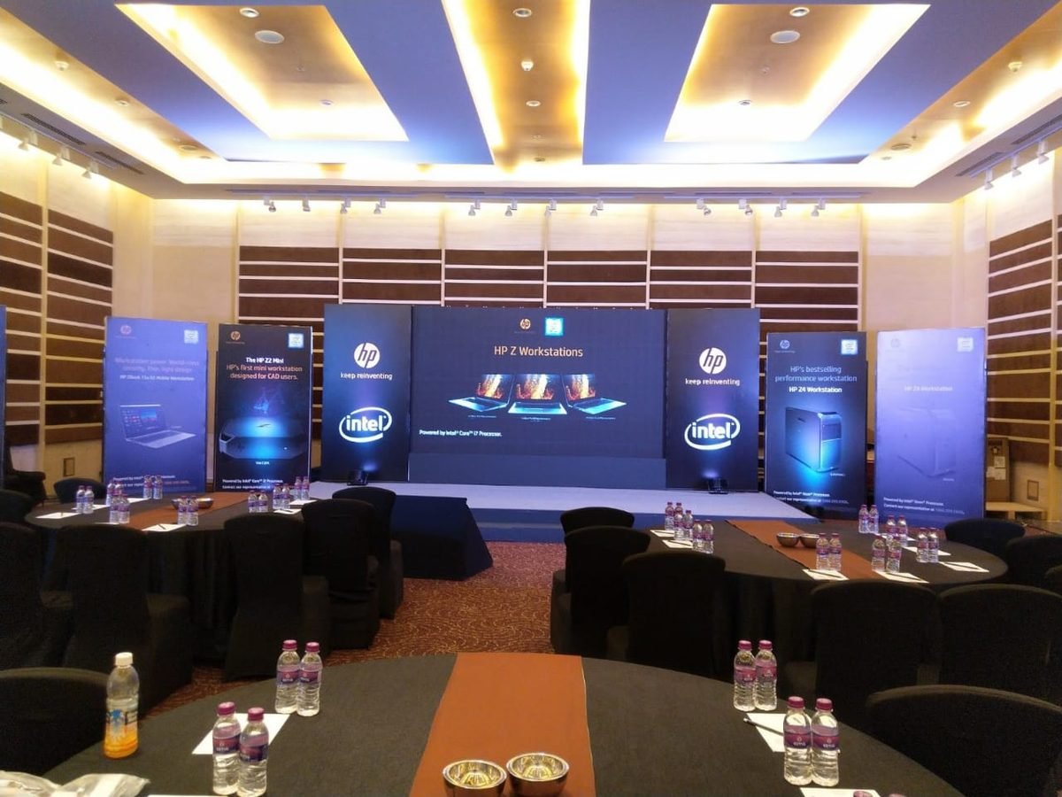 Conference stage production