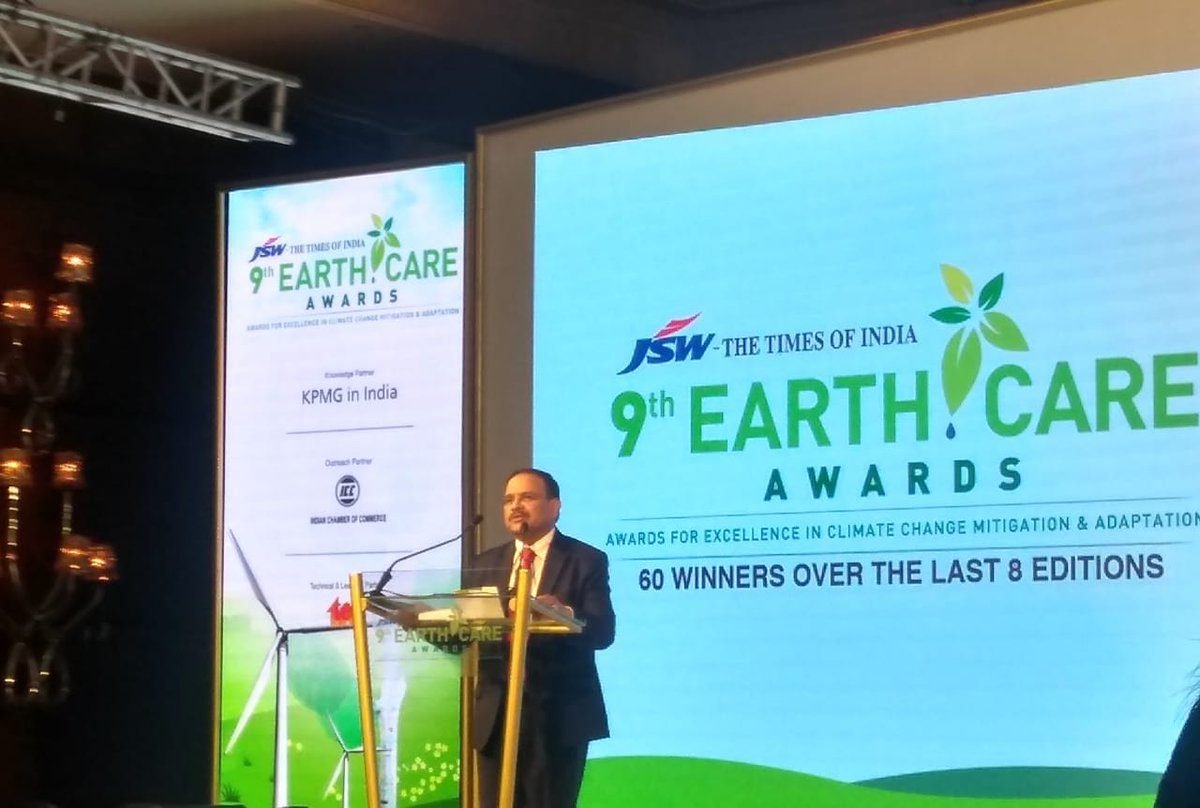 TOI Earthcare Awards produced by C To C Marketing